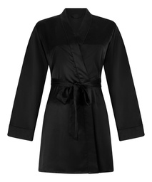 Kimono Satin - Noir