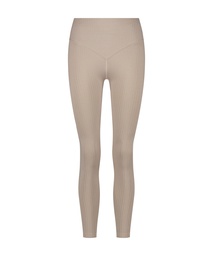 Legging de sport sans coutures taille haute HKMX - Beige