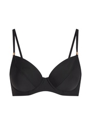 Luna Bikini Top - Black, Noir, coloris