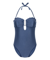 Maillot de bain bandeau en Sardinia - Bleu
