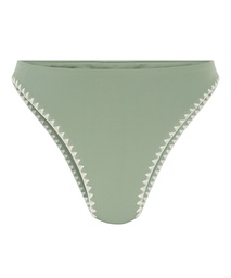 Bas de bikini à jambe haute Joburg - Vert, Vert, coloris