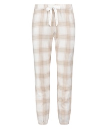 Pantalon de Pyjama Flanel - Beige, Beige, coloris
