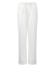 Pantalon de Pyjama Flanel - Blanc, Blanc, coloris