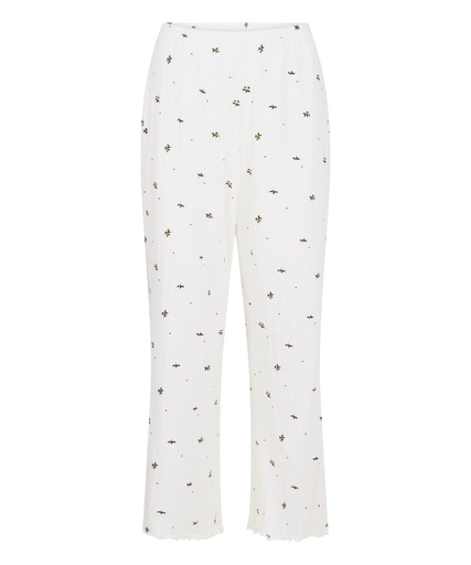 Pantalon de pyjama Pointelle - Blanc