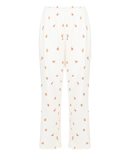 Pantalon de pyjama Pointelle - Blanc