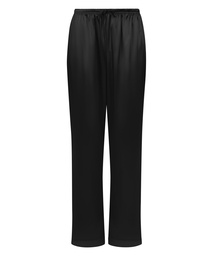Pantalon Satin - Noir, Noir, coloris