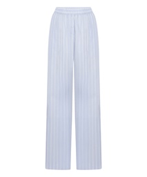 PANT WOVEN CO STRIPE - Xenon Blue