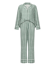 Pyjama en sergé - Vert, Vert, coloris