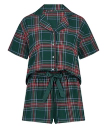 Pyjama set Twill - Vert, Vert, coloris