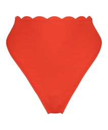 Scallop Rio Bikini Bottoms - Red, Rouge, coloris