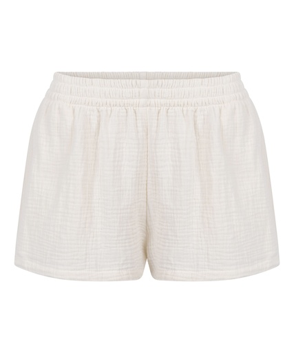 Short en mousseline - Blanc
