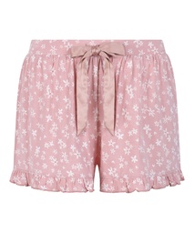 Short Jersey à volants - Rose, Rose, coloris
