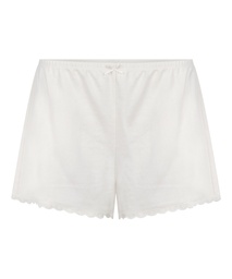 Short Pointelle - Blanc, Blanc, coloris