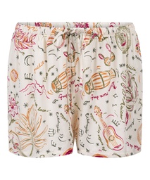 Short Satin - Blanc, Blanc, coloris