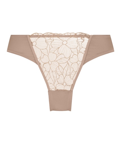 Slip brésilien Anya - Marron