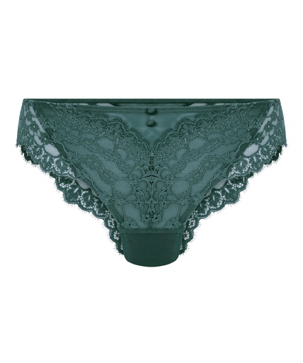 Slip brésilien Daisy - Bleu orage