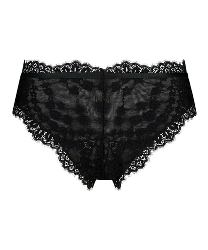 Slip brésilien Daisy - Noir