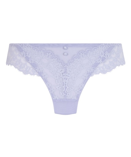 Slip brésilien Daisy - Violet nuit
