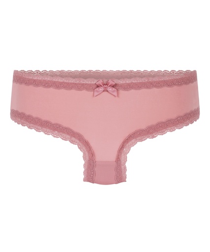 Slip brésilien en forme de V London - Rose