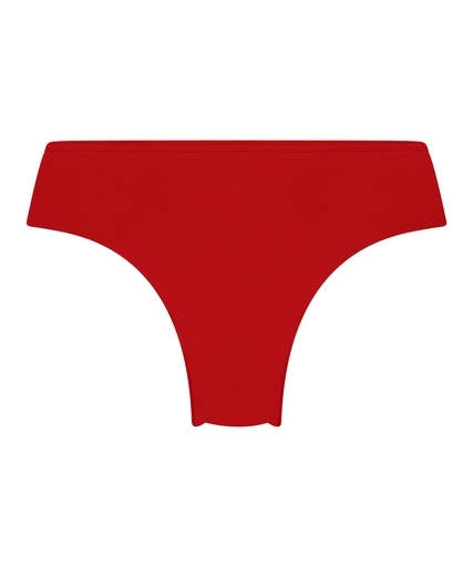 Slip brésilien iInvisible Lace Back - Rouge