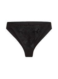 Slip brésilien Jemima - Noir, Noir, coloris