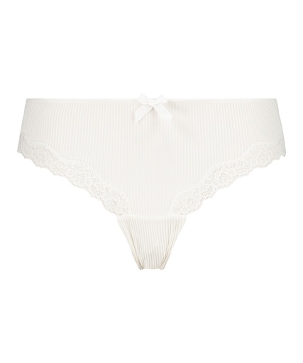 Slip brésilien Lola - Blanc