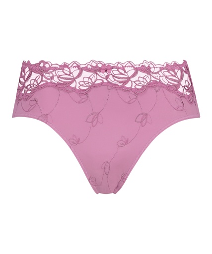 Slip taille haute Diva - Mauve