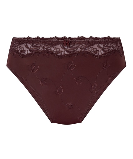 Slip taille haute Diva - Figue