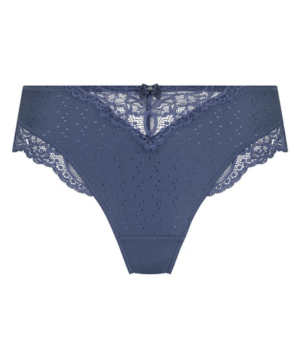 Slip taille haute Sophie - Bleu
