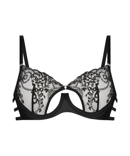 Soutien-gorge à armatures non-préformé Felicia - Noir