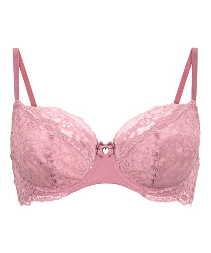 Soutien-gorge à armatures non-préformé Marine - Rose