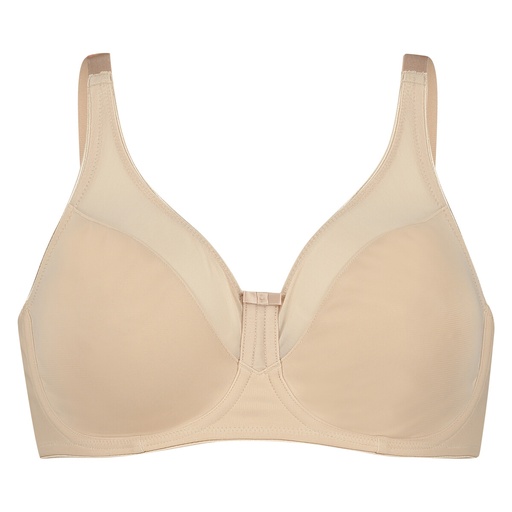 Soutien-gorge à armatures non-préformé minimiseur Nina - Beige