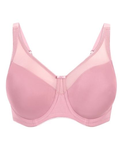 Soutien-gorge à armatures non-préformé minimiseur Nina - Rose