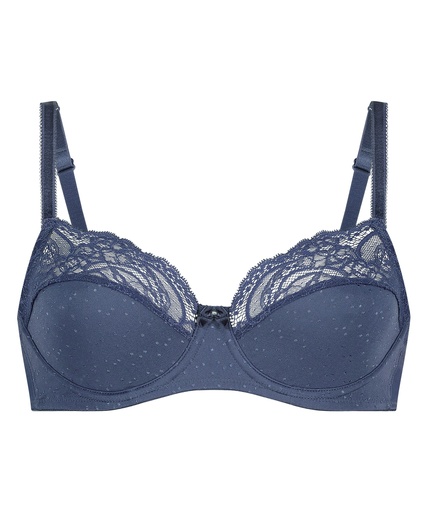 Soutien-gorge à armatures non-préformé Sophie - Bleu