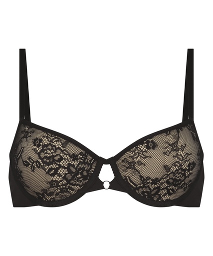 Soutien-gorge à armatures préformé Lea - Noir