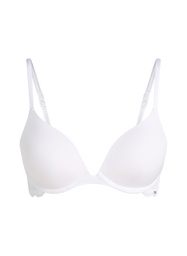 Soutien-gorge à armatures préformé push-up Angie - Blanc