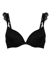 Soutien-gorge à armatures préformé push-up Posie - Noir, Noir, coloris