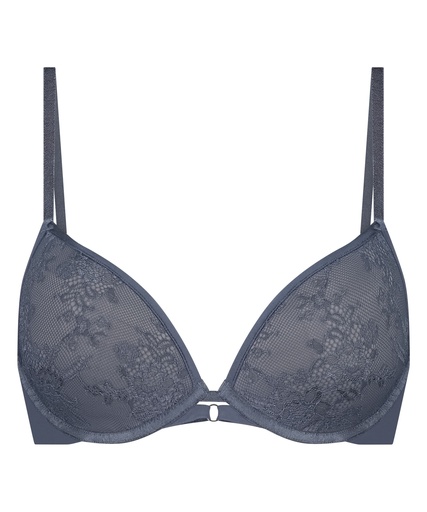 Soutien-gorge à armatures push-up préformé Lea - Gris