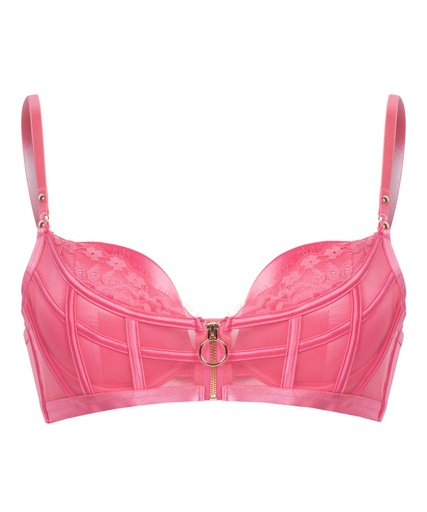 Soutien-gorge à armatures push-up préformé Sable - Rose