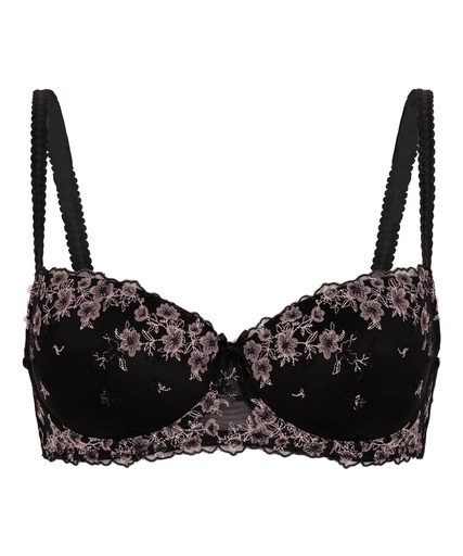 Soutien-gorge à armatures rembourré Chloe - Noir
