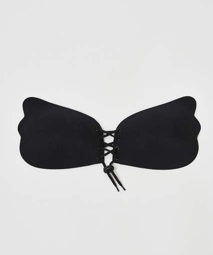 Soutien-gorge push-up autocollant - Noir