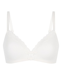 Soutien-gorge sans armatures préformé Lola - Blanc