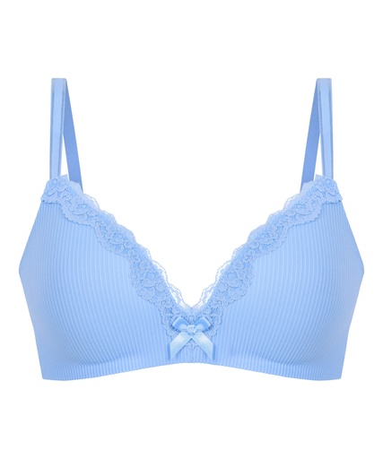 Soutien-gorge sans armatures préformé Lola - Bleu