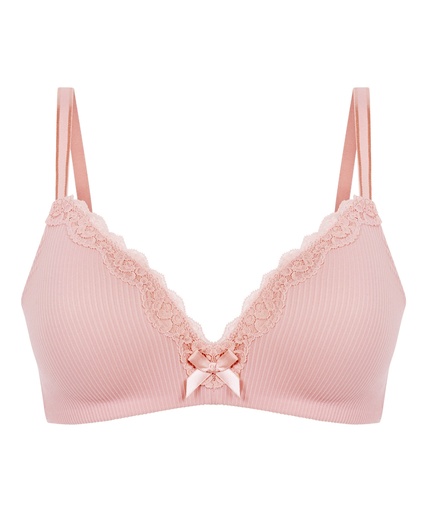 Soutien-gorge sans armatures préformé Lola - Rose nude