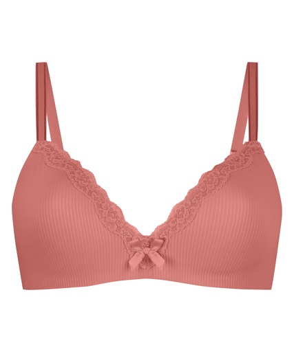 Soutien-gorge sans armatures préformé Lola - Rose corail