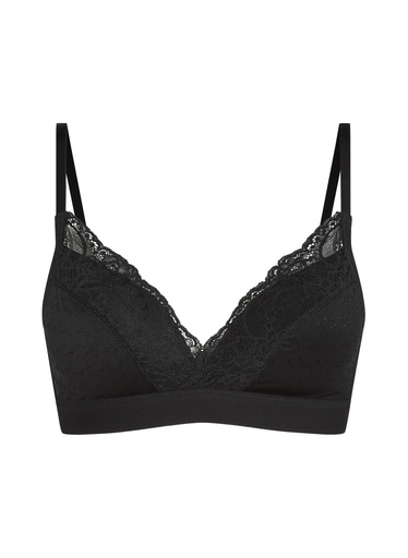 Soutien-gorge sans armatures préformé Sophie - Noir