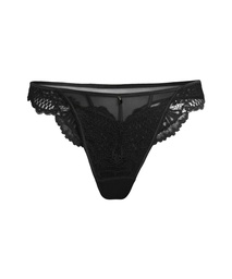 String échancré Whitney - Noir