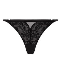 String jambe haute Sabrina - Noir