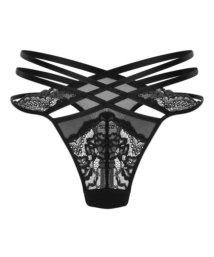 String Janine - Noir