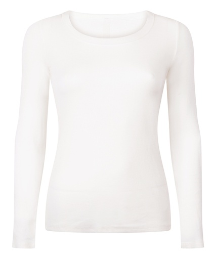 Top de pyjama Coton - Blanc